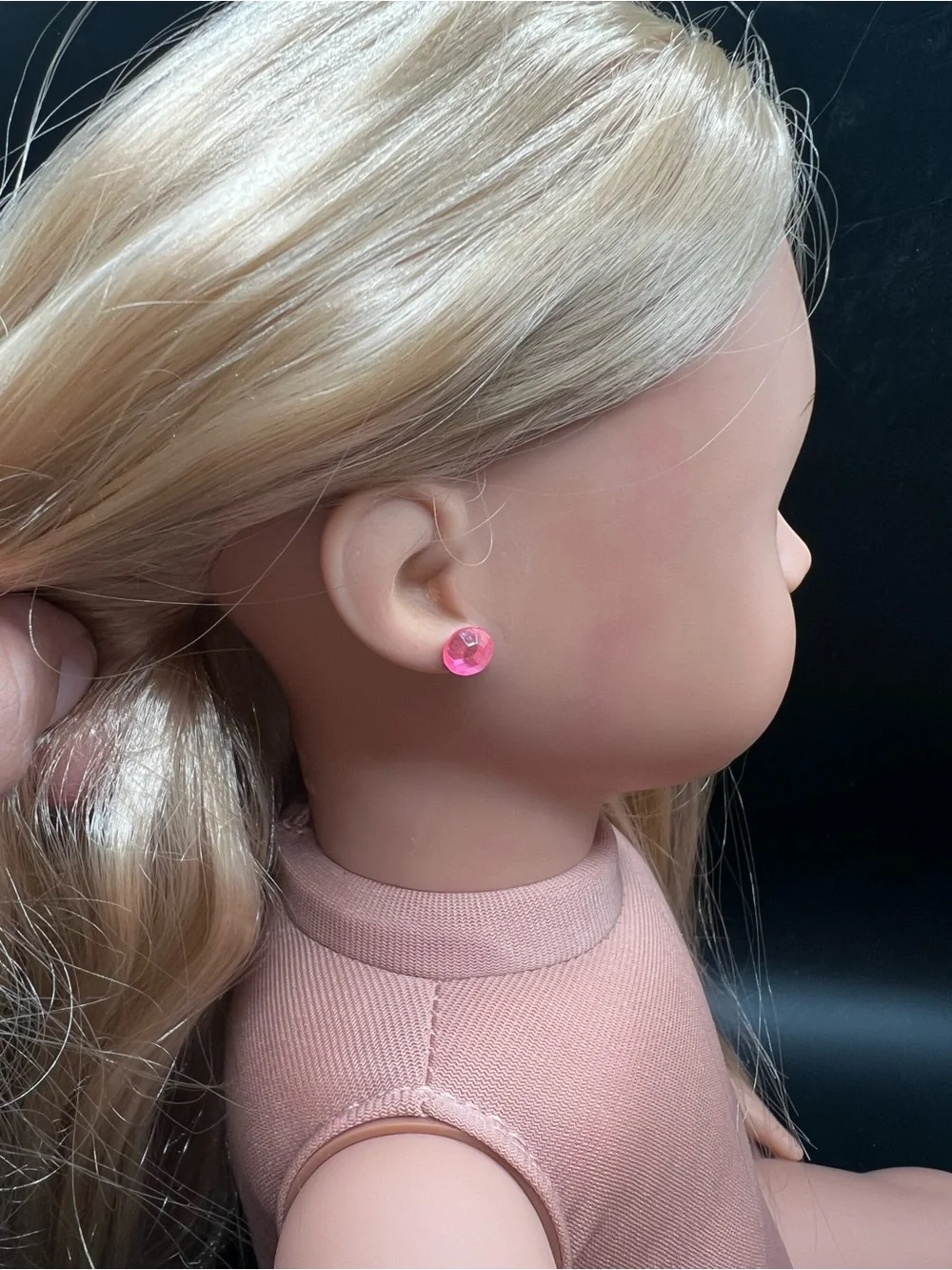 Our Generation 18” Doll Blonde Hair Blue Eyes Toy Extra Clothes Shoes
